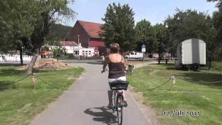 Fahrradtour von Wolfsanger nach HannMünden entlang der Fulda von tubehorst1 [upl. by Enirbas]