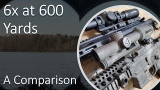 A look through two 16x LPVOs at 600 yards  SLX vs VCOG [upl. by Amalle40]