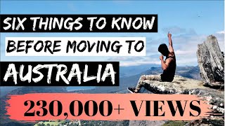 6 THINGS TO KNOW before moving to AUSTRALIA  Melbourne  Internash [upl. by Brag555]