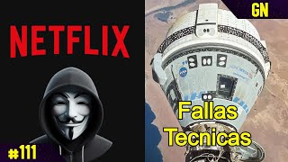 Galactik Nius 111  A Netflix se le filtró hasta el agua Astronautas atorados en el espacio y Mas… [upl. by Kacie522]