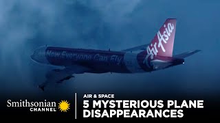 5 Mysterious Plane Disappearances 🛩 Air Disasters  Smithsonian Channel [upl. by Lohman]