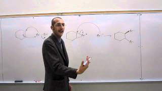 Bromination of an Alkene  Electrophilic Addition 001 [upl. by Sualohcin]