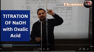 NaOH vs Oxalic acid Titration with standard solution preparation [upl. by Booth]