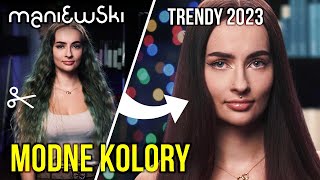 Noemi Sparkle – Trendy w koloryzacji włosów 2023 – jaki kolor wybrać Metamorfoza MANIEWSKI [upl. by Angus]