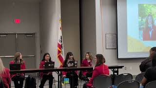 fccla region 8 board introductions [upl. by Thurmann]