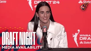 Caitlin Clark WNBA Draft Media Availability  Indiana Fever [upl. by Keri]