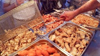 Fried Seafood Top Cooking Skills Italian Street Food [upl. by Ydnar643]