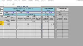 DEMO Compta facile DOCEO Formation Tahiti [upl. by Kcirederf]