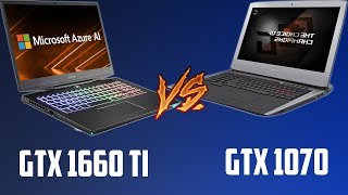 GTX 1660Ti vs GTX 1070 Laptop GPU Benchmark in 12 Games [upl. by Kcirevam]