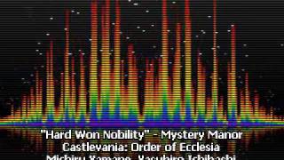 Hard Won Nobility  Noble Musical Variation  Mystery Manor  Castlevania Order of Ecclesia [upl. by Aveer]