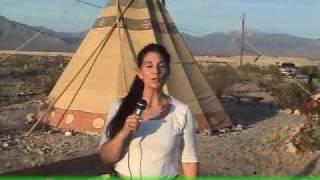 CAMPING EXPERIENCE  NATIVE AMERICAN TIPI CAMP IN USA [upl. by Harley206]