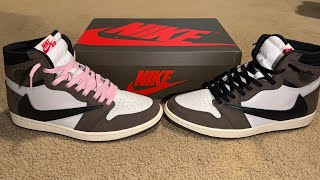 NEW Kickwho Travis Scott Jordan 1 high Review [upl. by Haile]