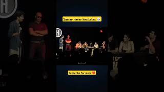 Samay never hesitates 💀 comedy funny standup jokes standupcomedy [upl. by Irok]