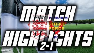 Highlights  Faversham Town 2 Faversham Strike Force FC 1  PreSeason [upl. by Lebezej]