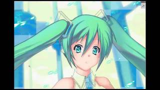 Speed Painting Miku Hatsune  Vocaloid [upl. by Jeniece557]