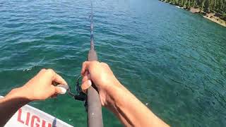 This Lake was FULL of RAINBOW TROUT Wallowa lake OR [upl. by Thacher]