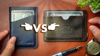 Bellroy Card Sleeve vs Herschel Charlie  Slim Wallet Review  GIVEAWAY [upl. by Christabelle]