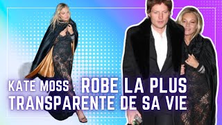 Kate Moss célèbre ses 50 ans avec la deuxième robe la plus transparente de sa vie [upl. by Don]