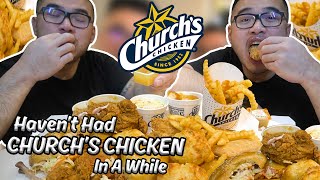 Havent Had CHURCHS CHICKEN in a WHILE [upl. by Hamehseer]