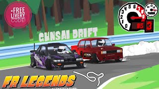 Drift battles 3 Lada drift build Free Livery code [upl. by Eoin309]