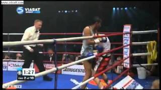 Cecilia Brækhus knockouts Eva Halasi [upl. by Berger]