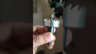 Hss holesaw tools youtubeshorts workingtools [upl. by Janean]