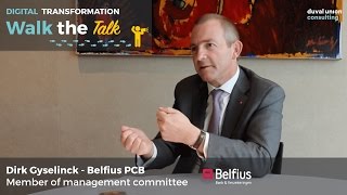 Digital Transformation Walk the Talk  Belfius PCB [upl. by Lida]