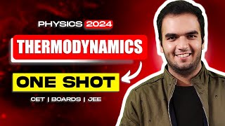 Thermodynamics Class 12 Physics One Shot Maharashtra Board  2024  MHTCET 2024 RG Lectures Revision [upl. by Ydahs783]