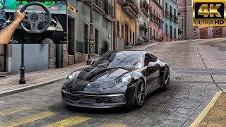 Porsche 911 Carrera S  Forza Horizon 5  PXN V9 Steering Wheel Gameplay [upl. by Orv877]