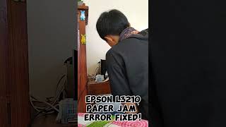 EPSON L3210 Paper Jam Error Fixed Powered by EJMC [upl. by Pich]