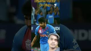 bumrah Yorker ke 👑😯 cricket [upl. by Aihsetal]