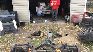 240sx Rear Subframe Bushings DIY [upl. by Py]