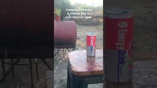 Umarex XbgCo2Calibre 45mm Vs latas con Agua [upl. by Romonda465]