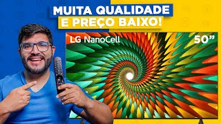 CHEGOU LG Nano77 é a Melhor Smart TV em qualidade com custo benefício em 2024 [upl. by Anear]