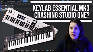 How to set up Arturia KeyLab Essential mk3 with Studio One 6 [upl. by Nail]