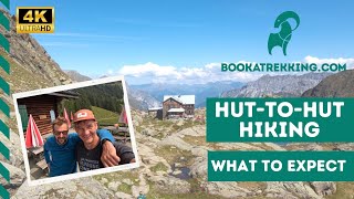 HuttoHut Hiking in Europe What Are The Huts Like [upl. by Netsuj]