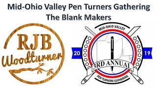 MidOhio Valley Pen Turners Gathering 2019 Blank Makers [upl. by Aromas689]