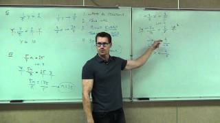 Prealgebra Lecture 48 Solving Equations With Fractions [upl. by Ennire763]