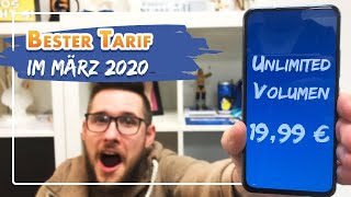 📲 Die 4 BESTEN Handyverträge im März 2020 [upl. by Bartosch871]