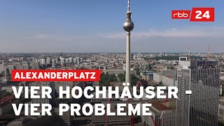 BerlinAlexanderplatz Verzögerung bei HochhausBaustellen [upl. by Micheal]