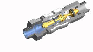 Rectus Quick coupling series 25KB how it works [upl. by Innus]