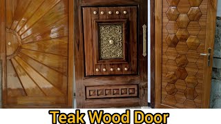 Sago Wood Door Design in 2023  wood Door Design in 2023  teakwood [upl. by Ennairb922]