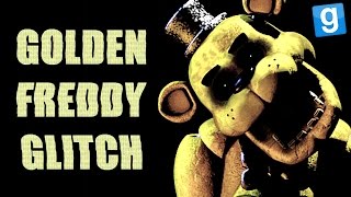 GOLDEN FREDDY GLITCHED  FNAF 2 GMod Horror Map w Wade [upl. by Player949]