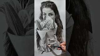 Graphite portrait drawing [upl. by Consalve492]