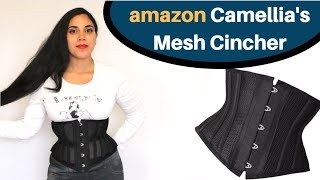 Camellias Corsets Amazon Mesh Cincher  Waspie Review  Lucys Corsetry [upl. by Bevvy]