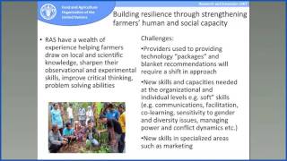 Climate Smart Agriculture What Role for Rural Advisory Services [upl. by Orgell]