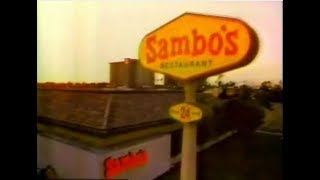 Sambos Restaurant Commercial 1980 [upl. by Trix864]