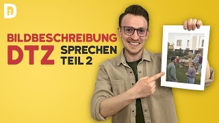 B1 Prüfung DTZ  ein Bild beschreiben [upl. by Utimer]