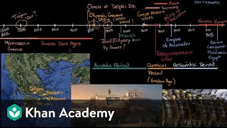 Overview of ancient Greece  World History  Khan Academy [upl. by Araes]