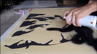 How to make a multilayered stencil [upl. by Ydroj]